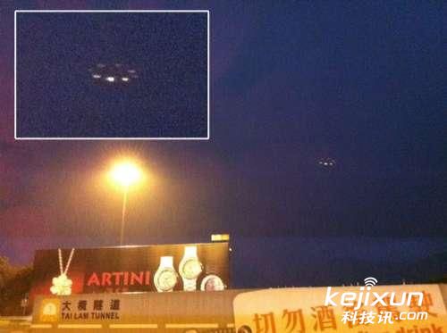 香港11?4日惊现闪电伴随ufo