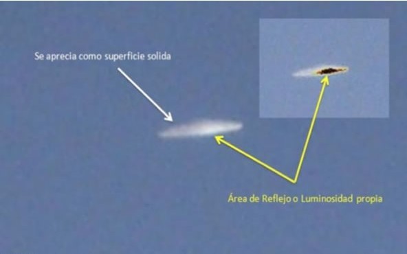 智利上空发现ufo飞碟囄 官方UC明飞行物真实