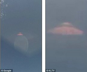 h地图与街景Y件发现神U的相同UFO