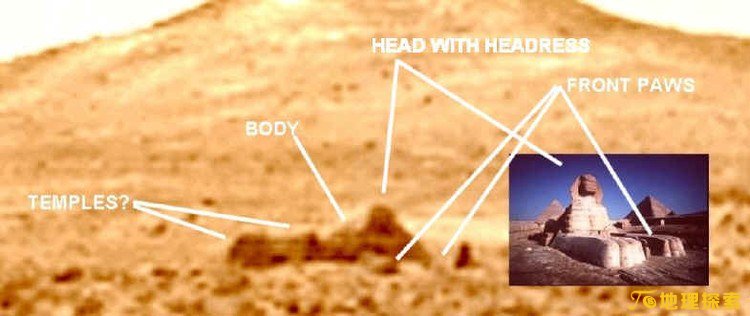 火星金字塔状建筑与地球金字塔比较